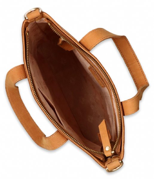 Fred de la Bretoniere  Shoppingbag Nubuck Leather Cognac (2004)